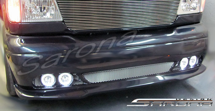 Custom Ford Econoline Van Front Bumper  All Styles (1992 - 2007) - $590.00 (Part #FD-003-FB)
